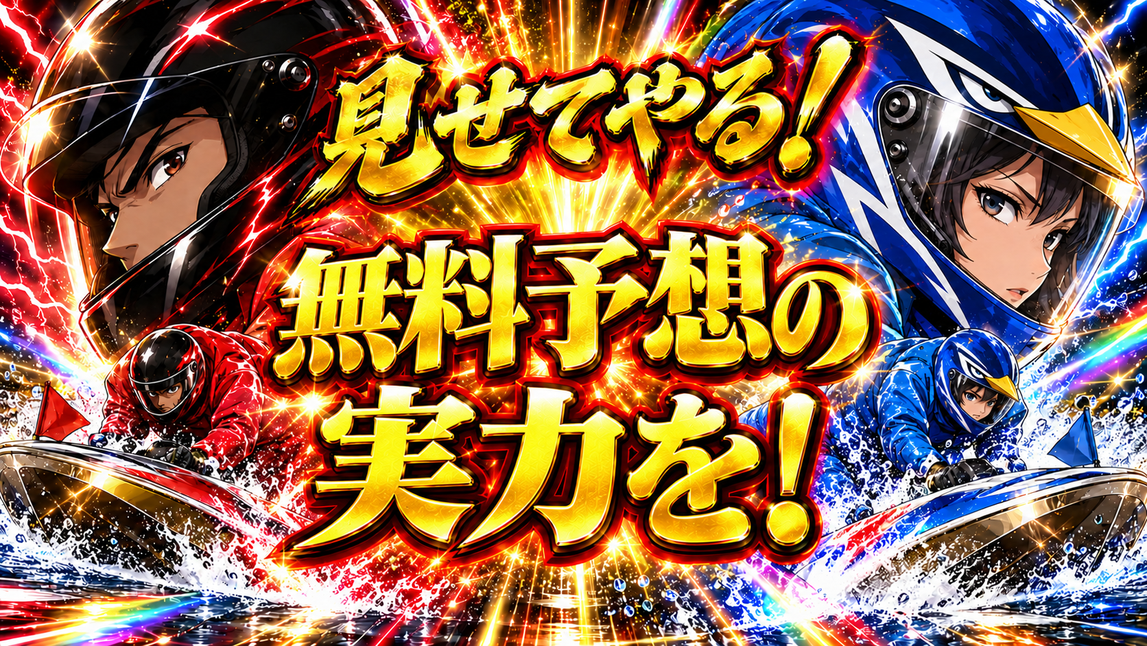 見せてやる！無料予想の実力を！